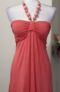 Strapless Maxi Summer Dress 🌺